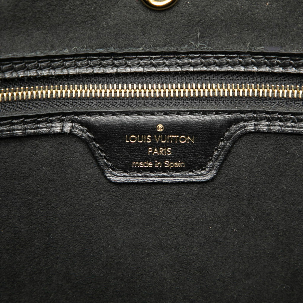 Louis Vuitton Black Multi-Color Pvc Leather Pouch Shoulder Bag Tote Bag (Pre-Owned)