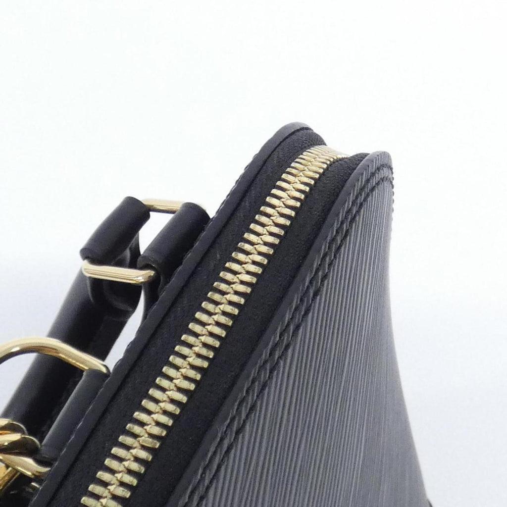 Louis Vuitton Black Leather Backpack (Pre-Owned)