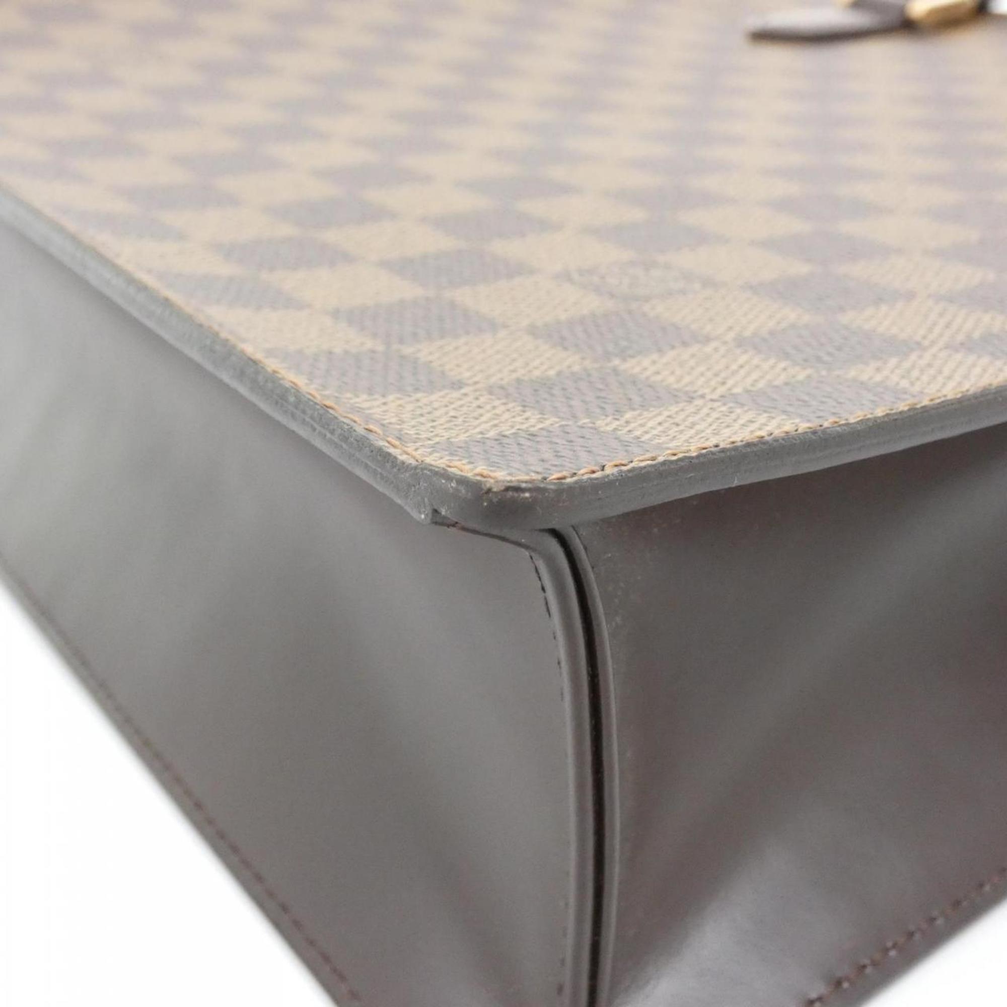 Louis Vuitton Ebene Coated Canvas Handbag (Pre-Owned)