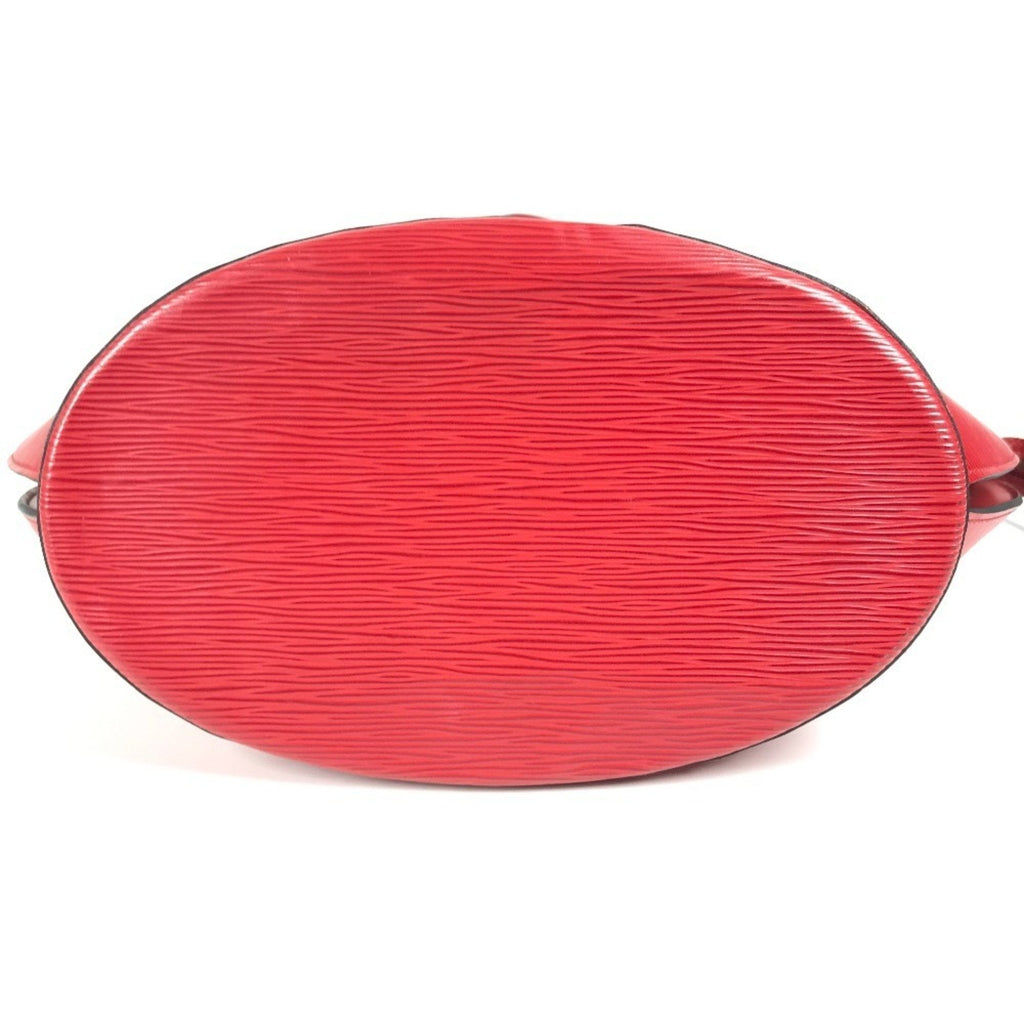 Louis Vuitton Castilian Red Red Color Epi Leather Shoulder Bag (Pre-Owned)