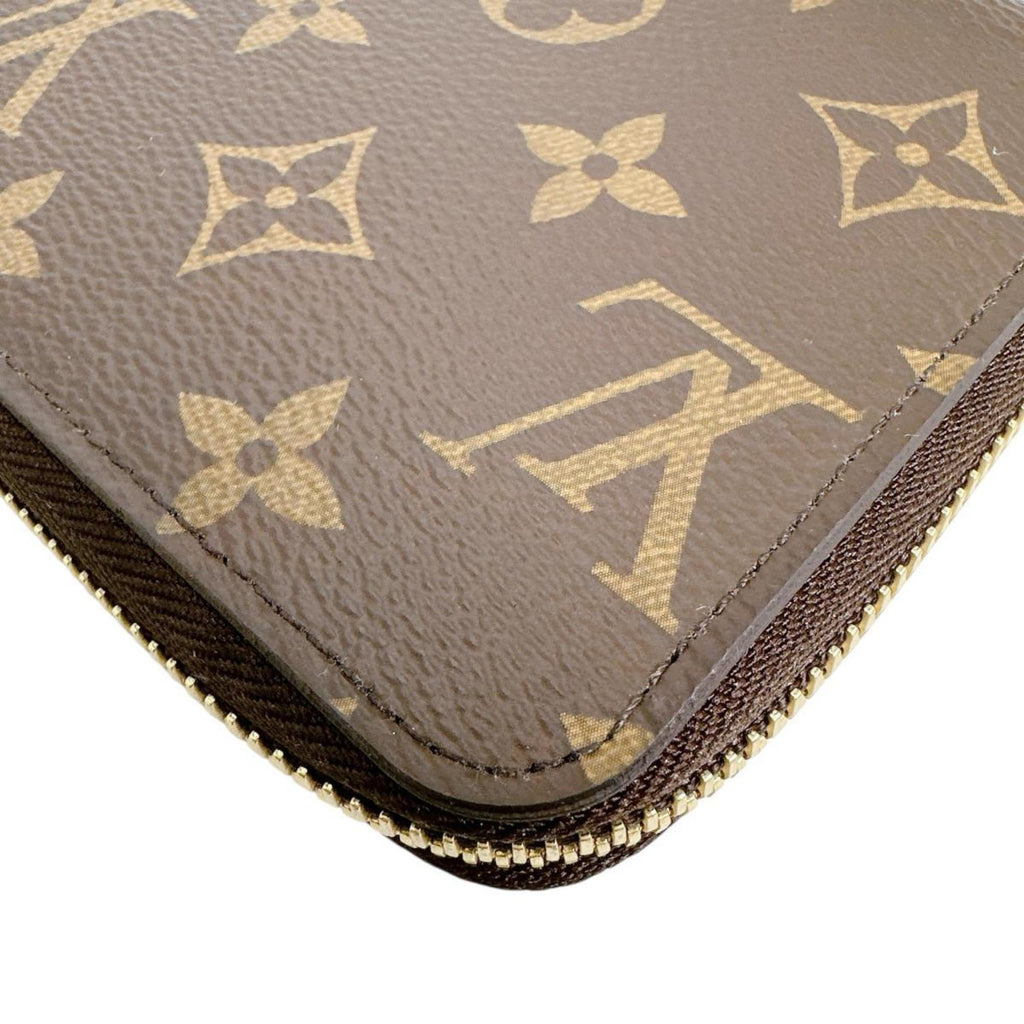 Louis Vuitton Brown Monogram Monogram Long Wallet (Bi-Fold) (Pre-Owned)