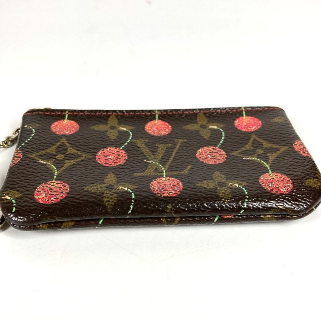 Louis Vuitton Brown Monogram Cherry Red Color Monogram Coin Purse/Coin Case (Pre-Owned)