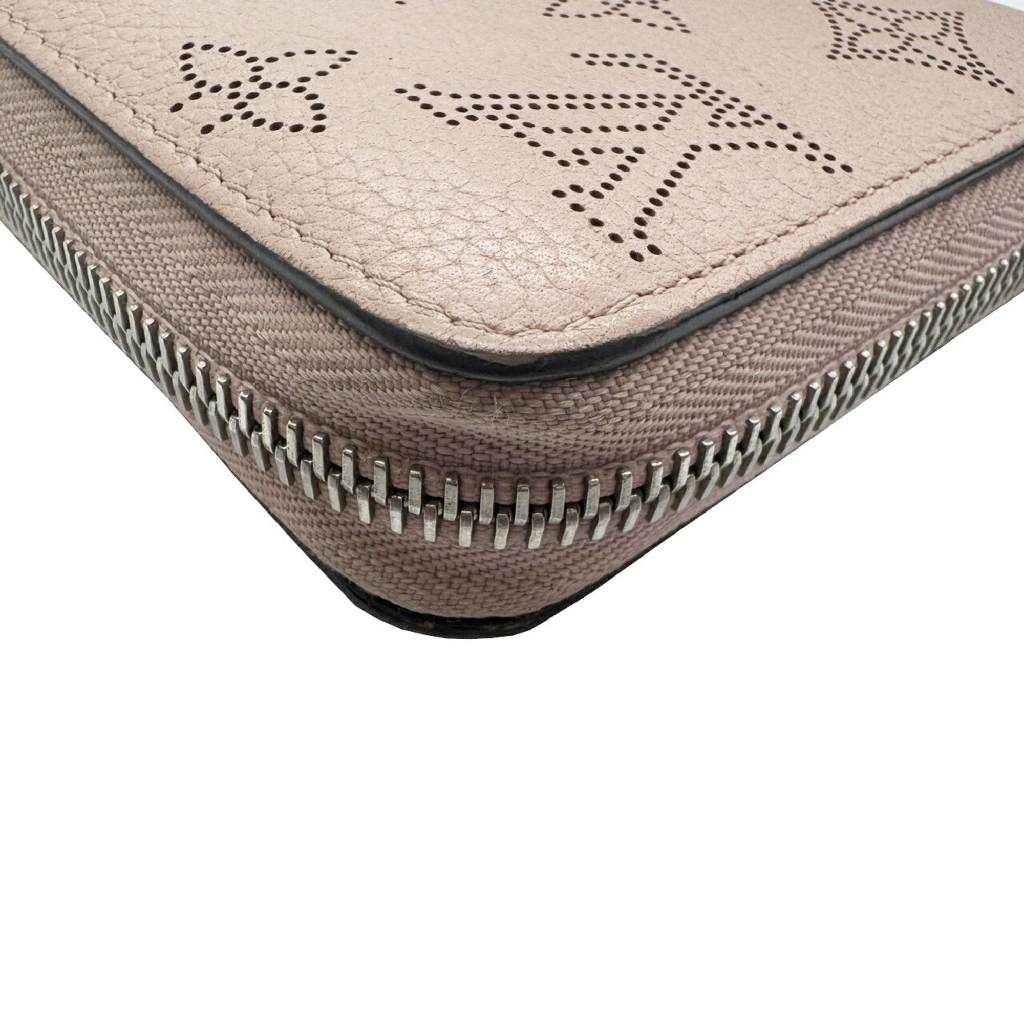 Louis Vuitton Mahina Pink Mahina Leather Long Wallet (Bi-Fold) (Pre-Owned)