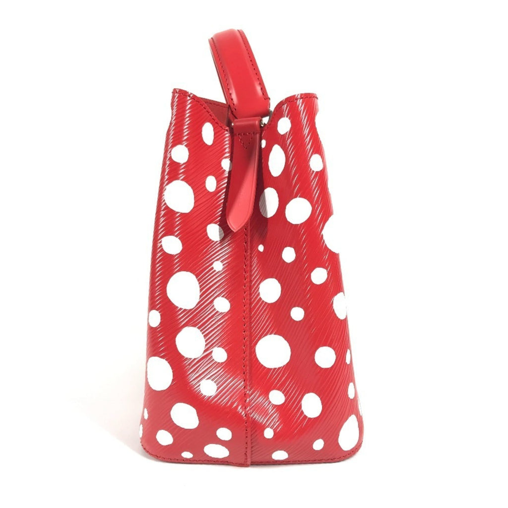 Louis Vuitton Red Color White Epi Leather Handbag Shoulder Bag (Pre-Owned)