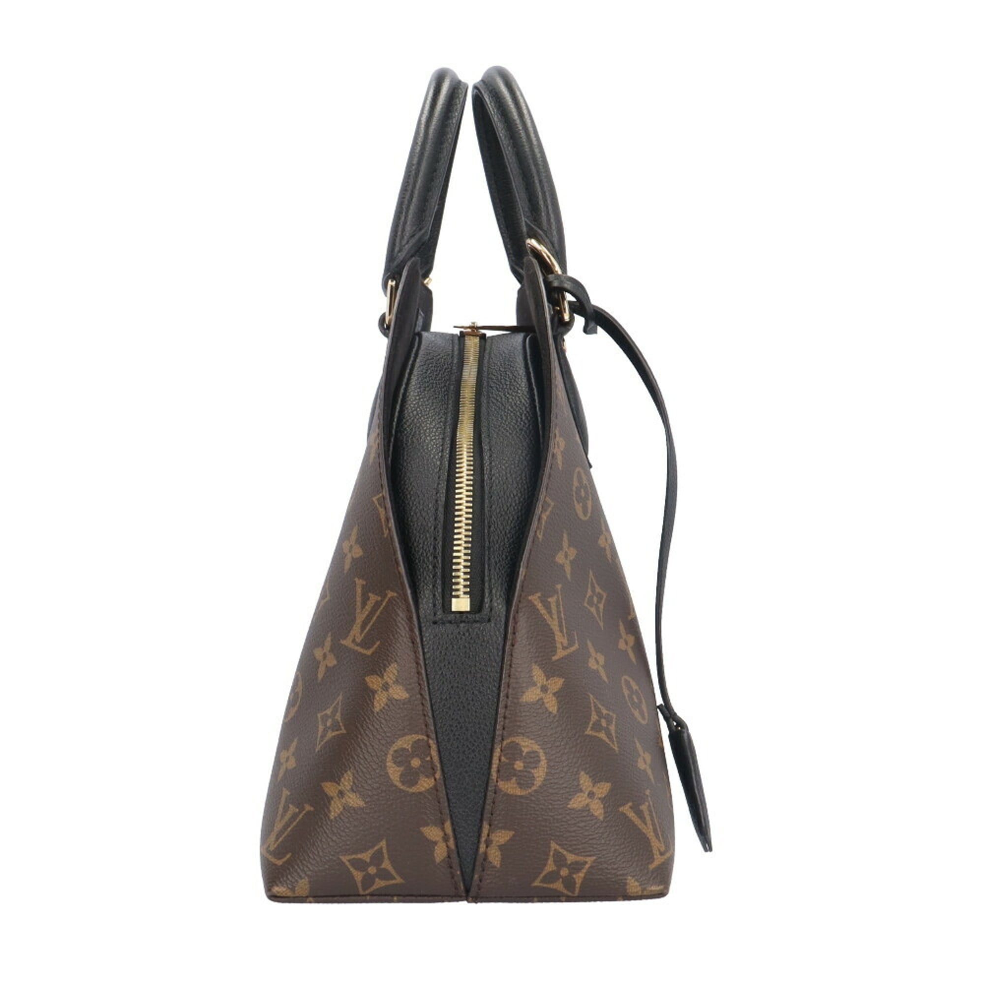 Louis Vuitton Brown Monogram Canvas Shoulder Bag (Pre-Owned)