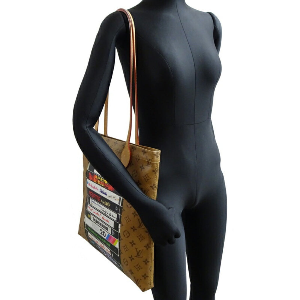 Louis Vuitton Brown Monogram Reverse Pouch Tote Bag (Pre-Owned)