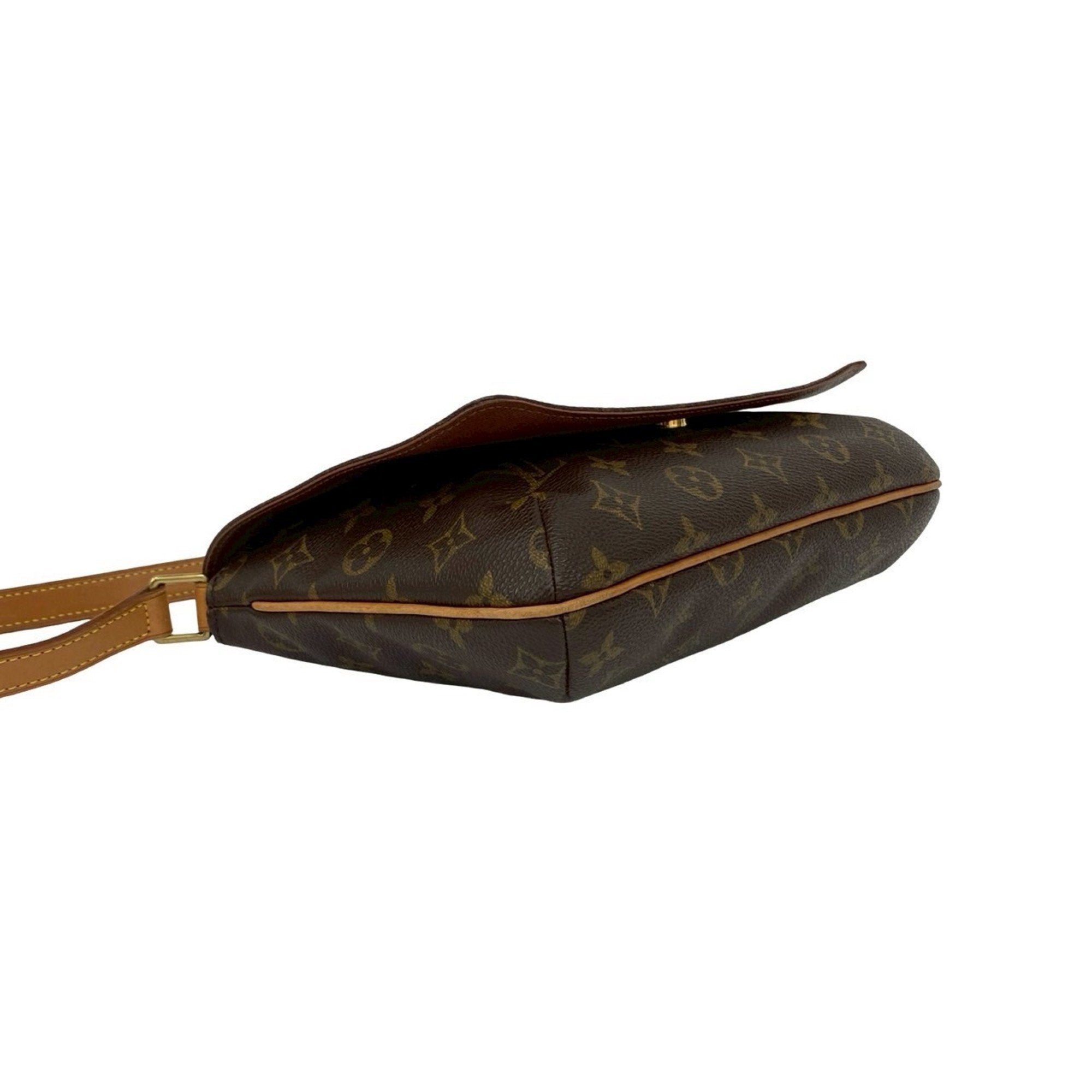 Louis Vuitton Brown Leather Pvc Shoulder Bag (Pre-Owned)