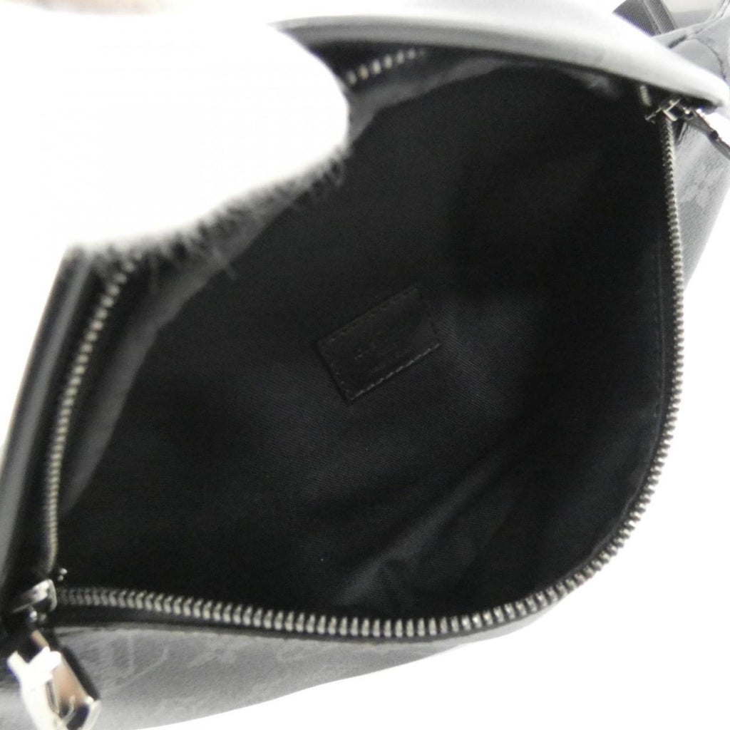 Louis Vuitton Black Coated Canvas Shoulder Bag (Pre-Owned)