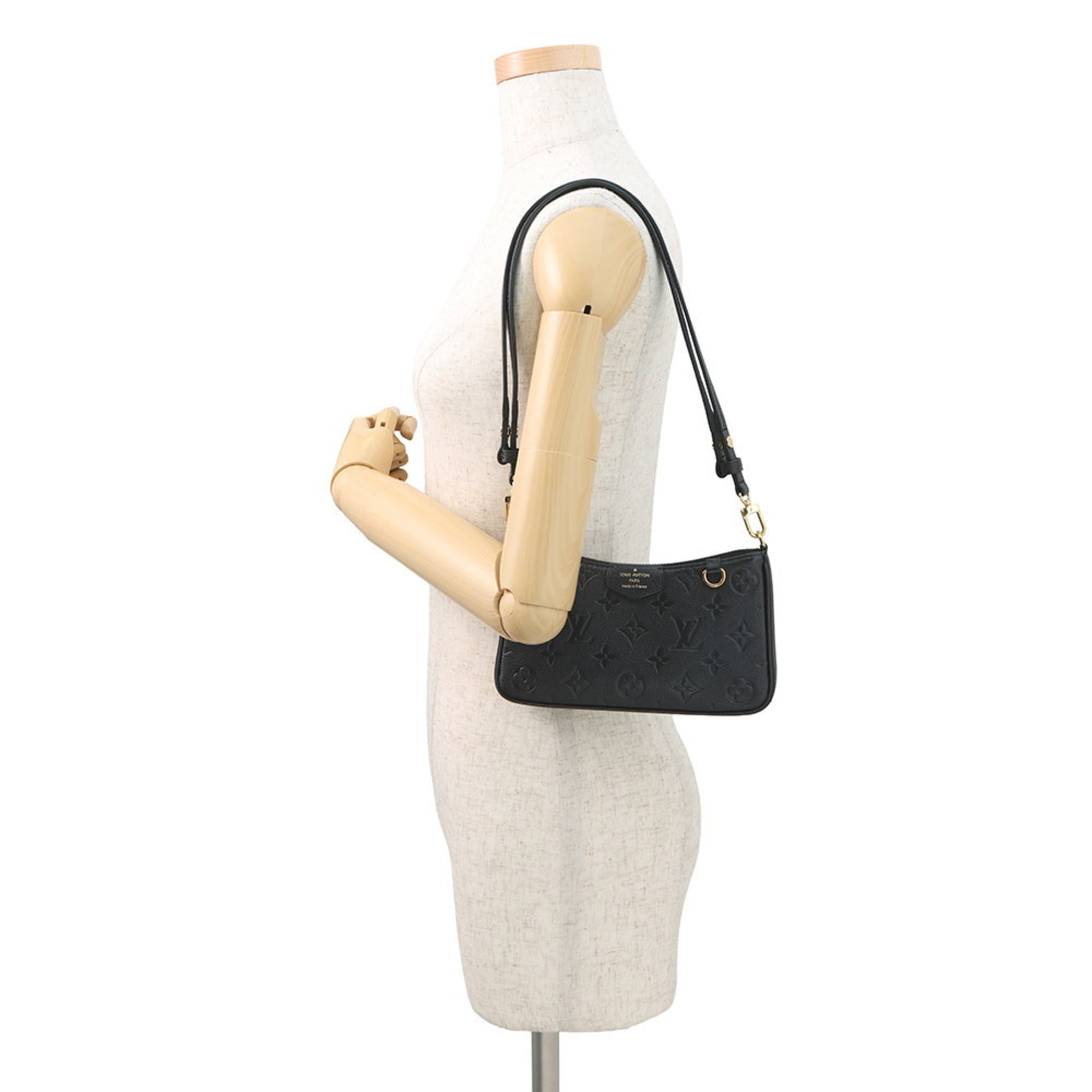 Louis Vuitton Noir Monogram Empreinte Shoulder Bag (Pre-Owned)