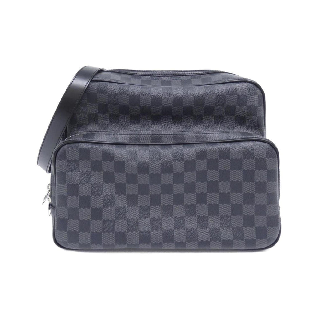 Louis Vuitton Graphite Coated Canvas Shoulder Bag (Pre-Owned)