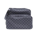 Louis Vuitton Graphite Coated Canvas Shoulder Bag (Pre-Owned)