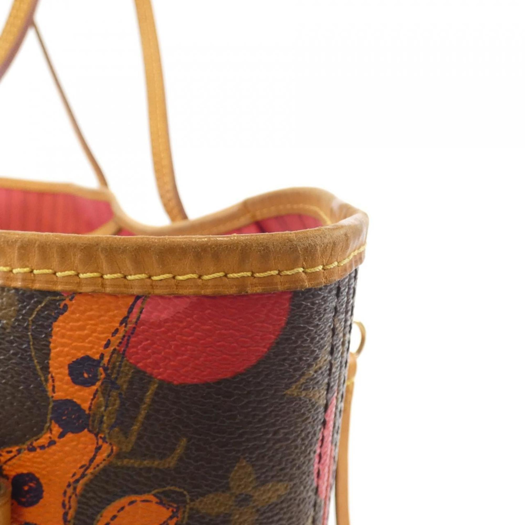 Louis Vuitton Marron Coated Canvas Handbag (Pre-Owned)