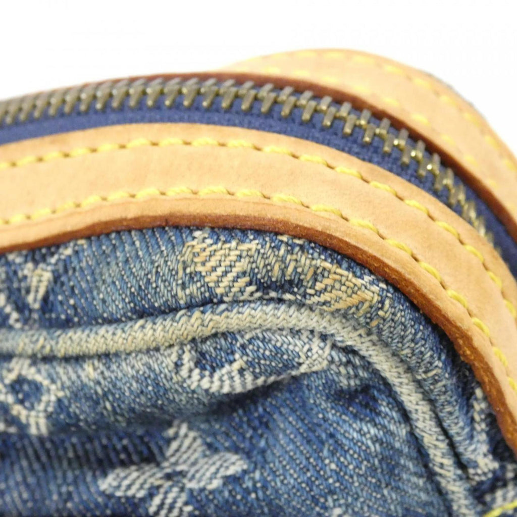 Louis Vuitton Monogram Denim Blue Monogram Denim Shoulder Bag (Pre-Owned)