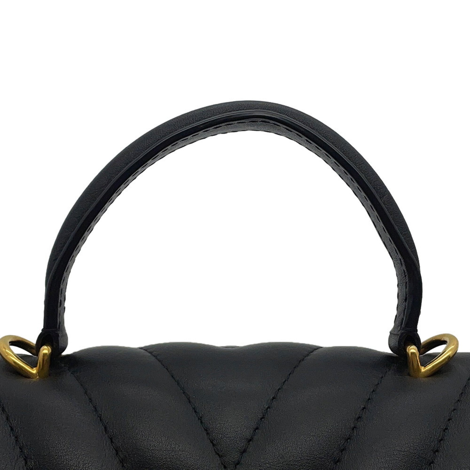 Louis Vuitton Black Noir Exotic Leather Handbag Shoulder Bag (Pre-Owned)