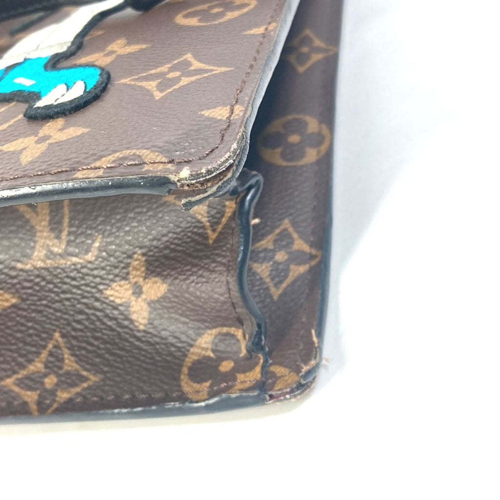 Louis Vuitton Brown Galle Monogram Monogram Shoulder Bag Tote Bag (Pre-Owned)