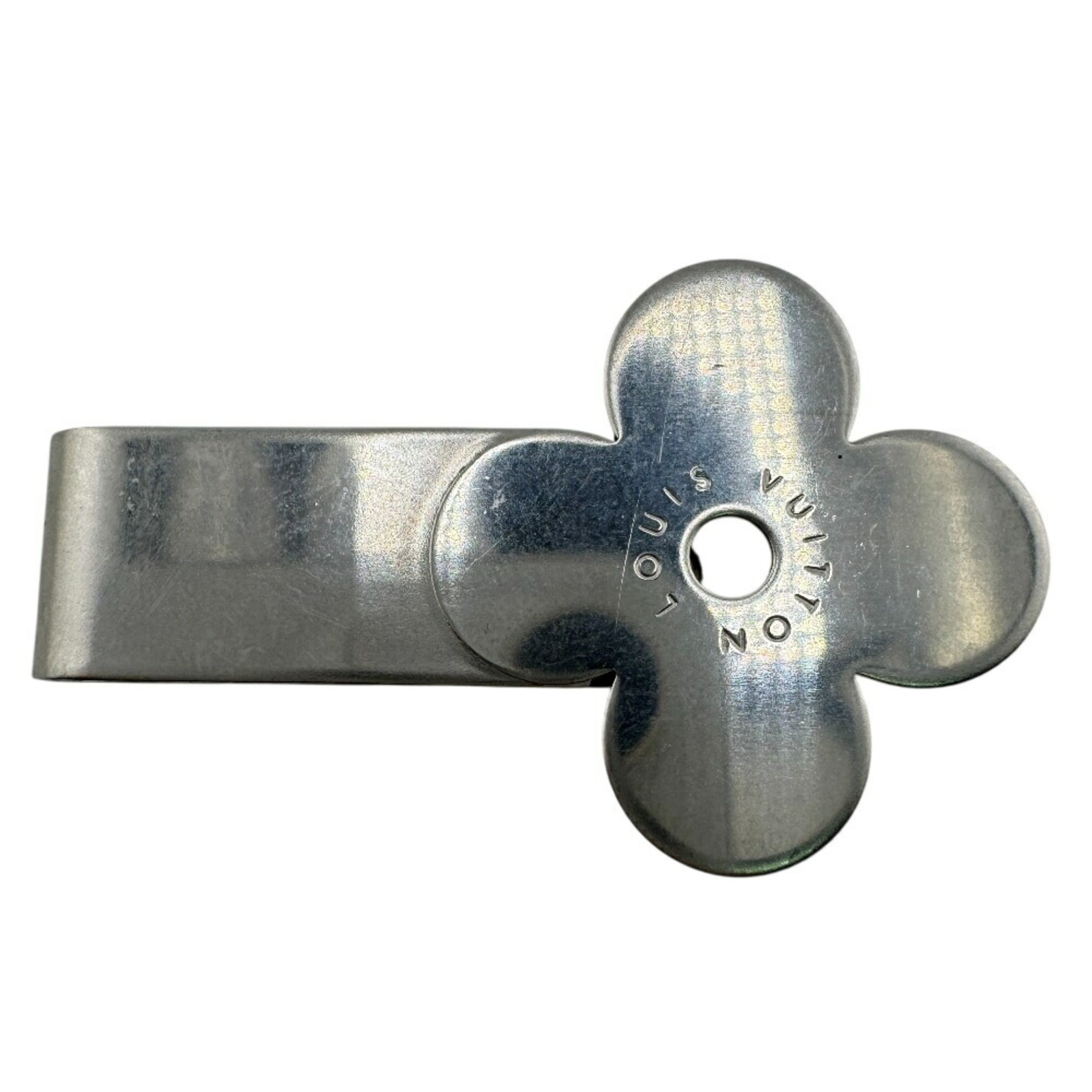 Louis Vuitton Silver Metal Money Clip (Pre-Owned)