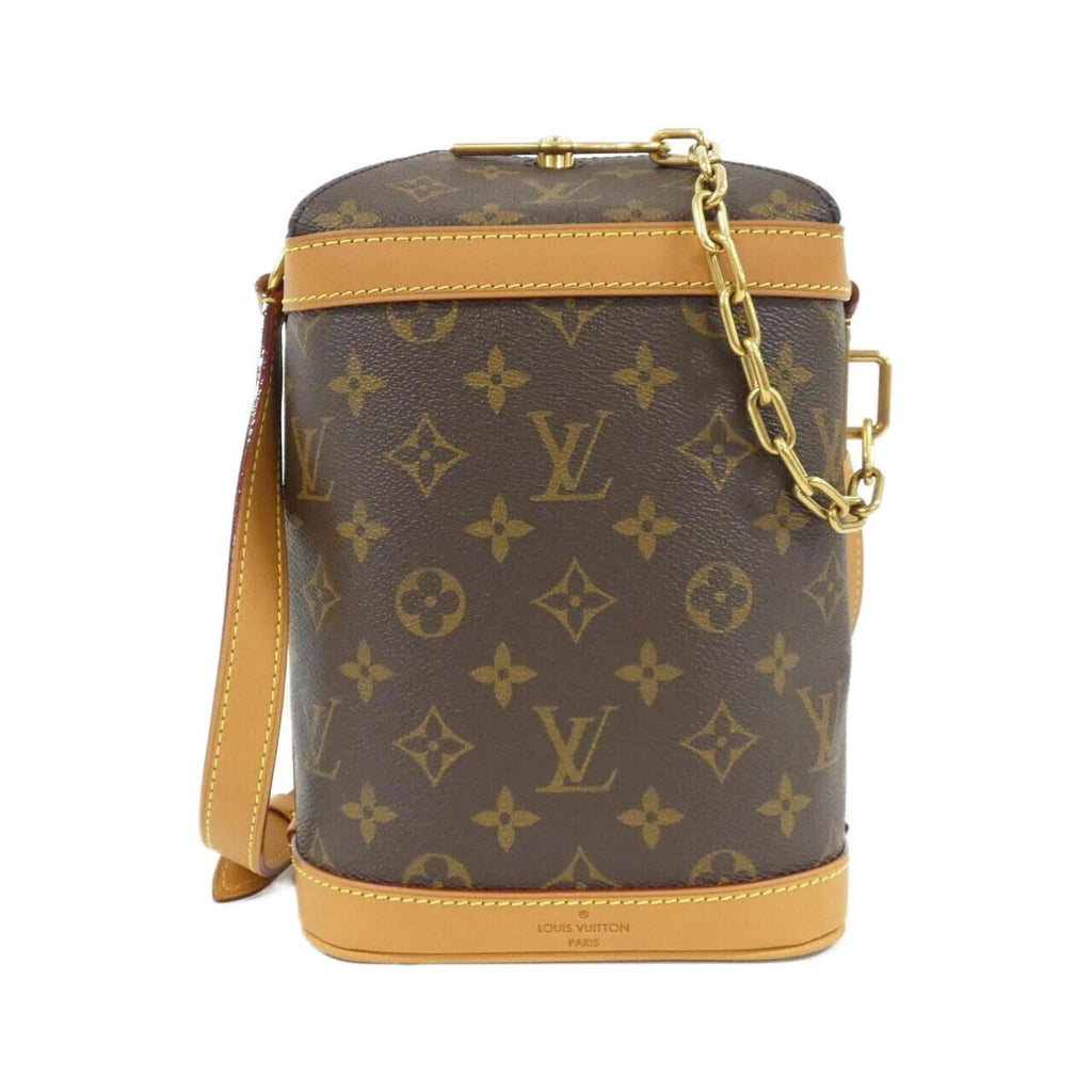Louis Vuitton Marron Coated Canvas Shoulder Bag (Pre-Owned)