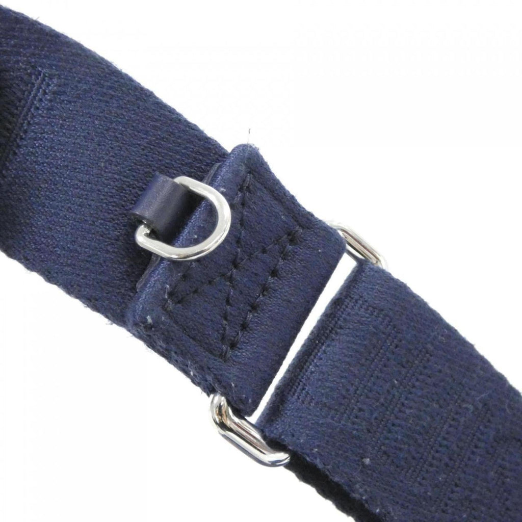 Louis Vuitton Blue Coated Canvas Handbag Pouch (Pre-Owned)