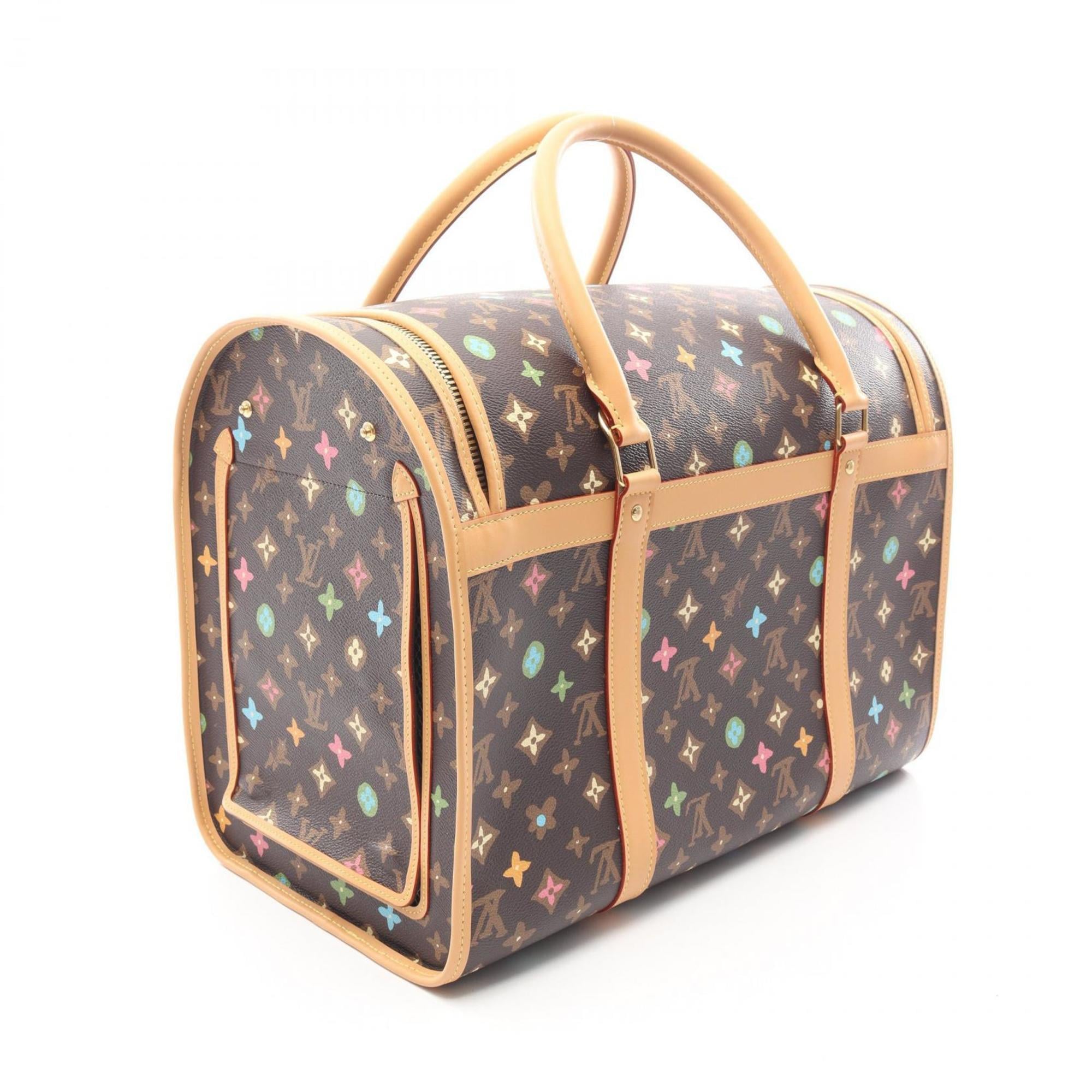 Louis Vuitton Brown Multi-Color Pvc Leather Handbag (Pre-Owned)