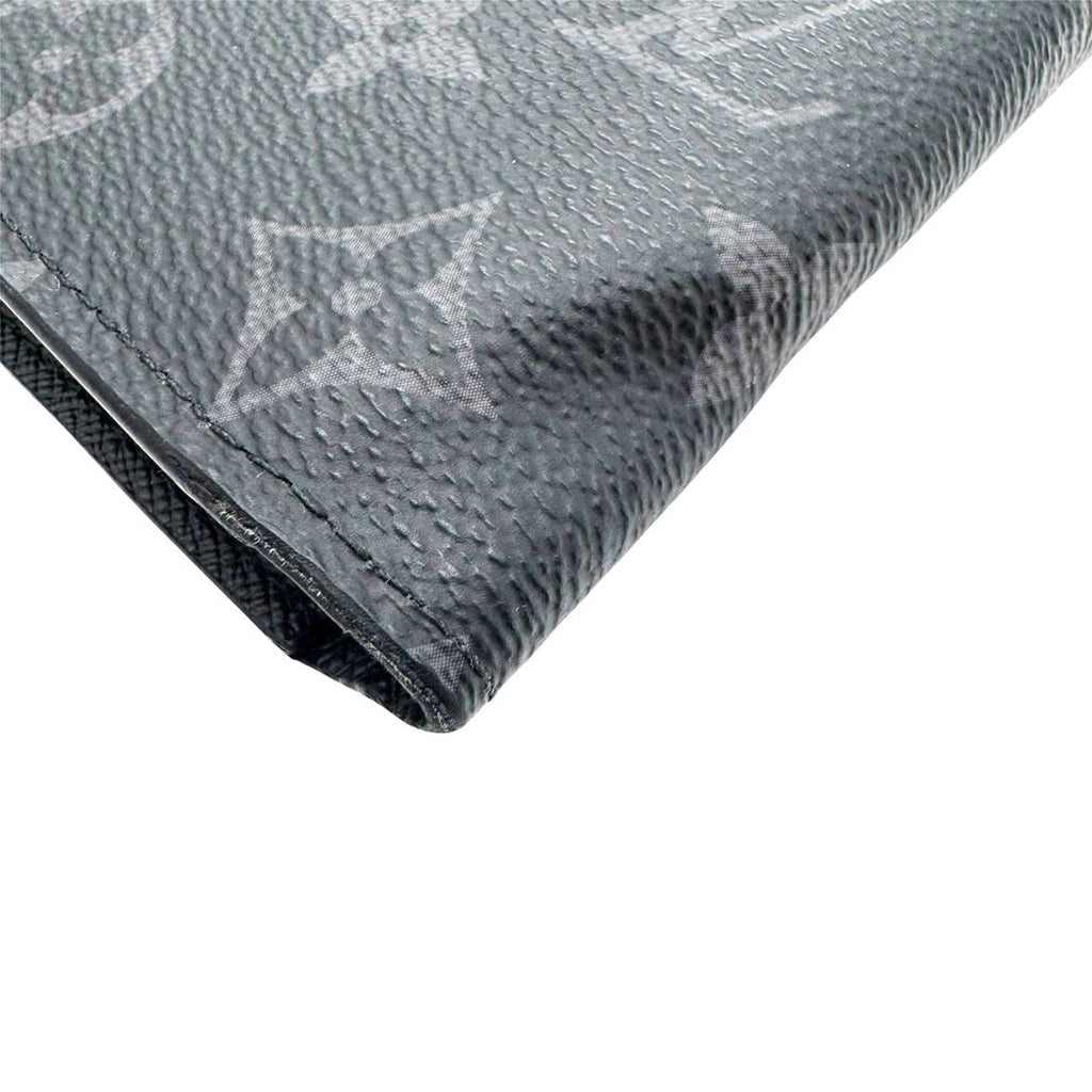 Louis Vuitton Black Monogram Eclipse Noir Monogram Eclipse Long Wallet (Bi-Fold) (Pre-Owned)
