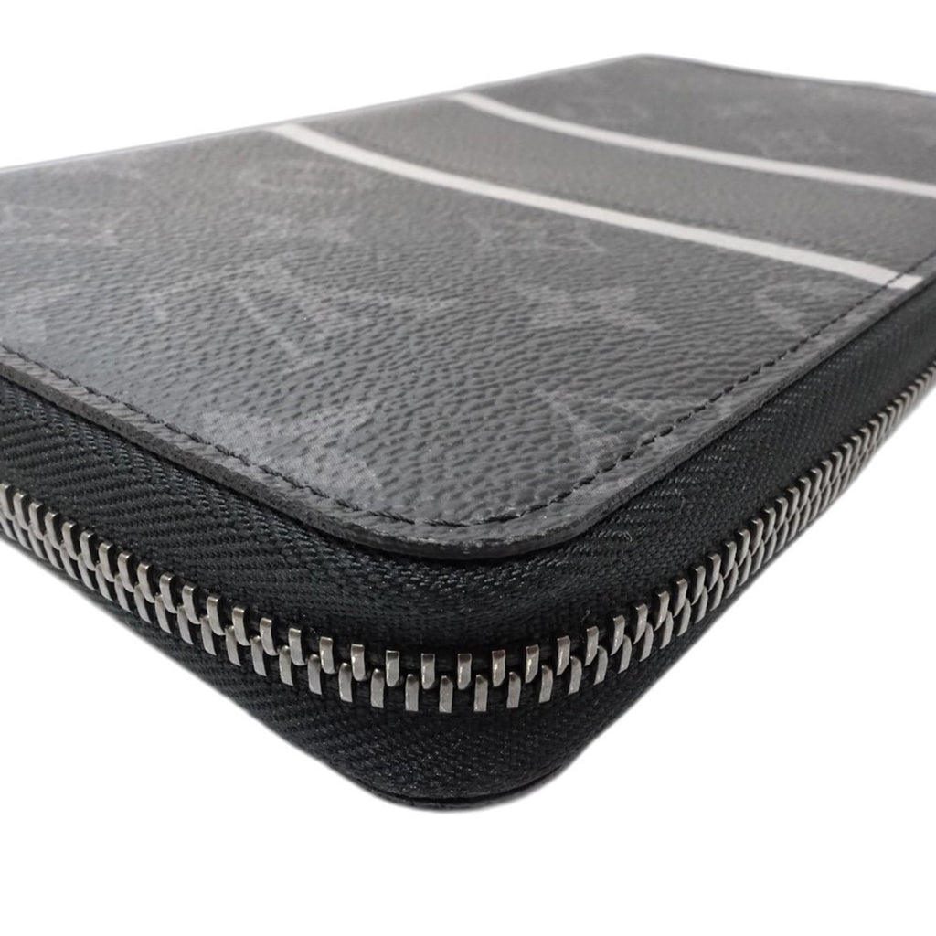 Louis Vuitton Monogram Eclipse Noir Monogram Eclipse Long Wallet (Bi-Fold) (Pre-Owned)