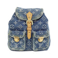 Louis Vuitton Blue Denim Backpack (Pre-Owned)
