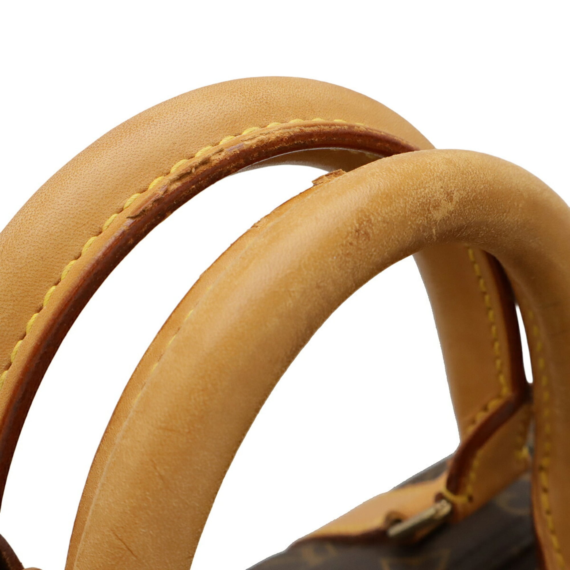 Louis Vuitton Brown Pvc Boston Bag Handbag (Pre-Owned)