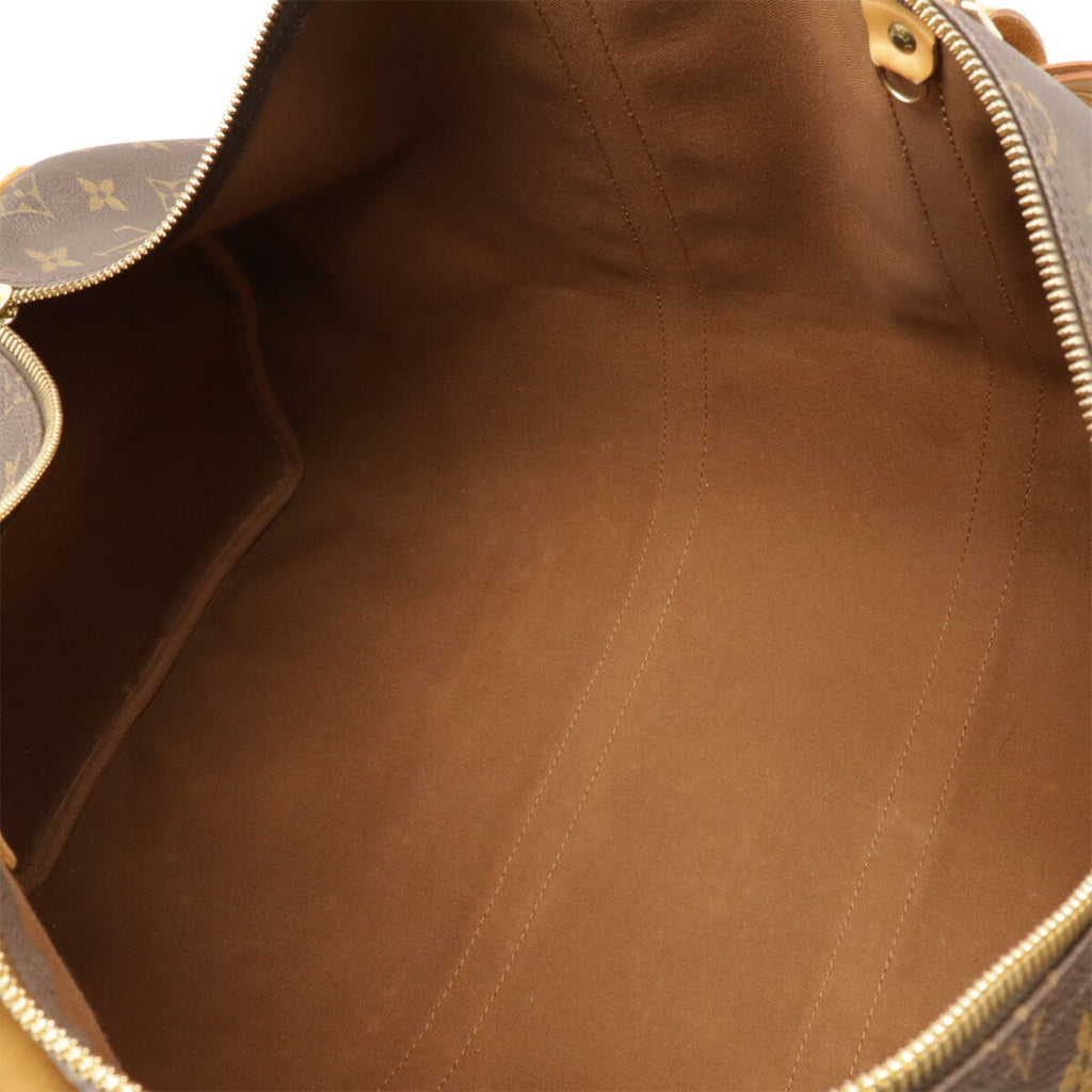 Louis Vuitton Brown Monogram Canvas Boston Bag Shoulder Bag (Pre-Owned)