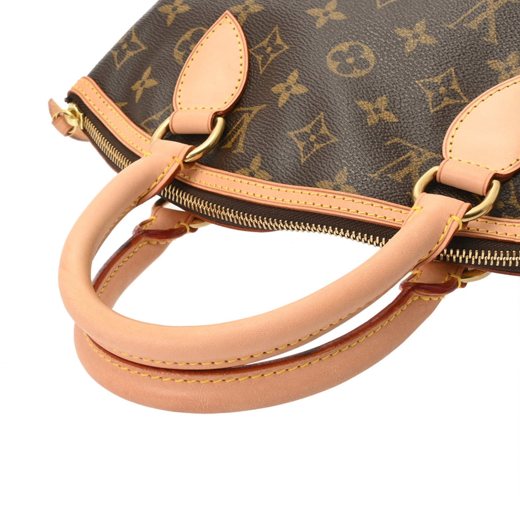 Louis Vuitton Brown Monogram Canvas Handbag (Pre-Owned)