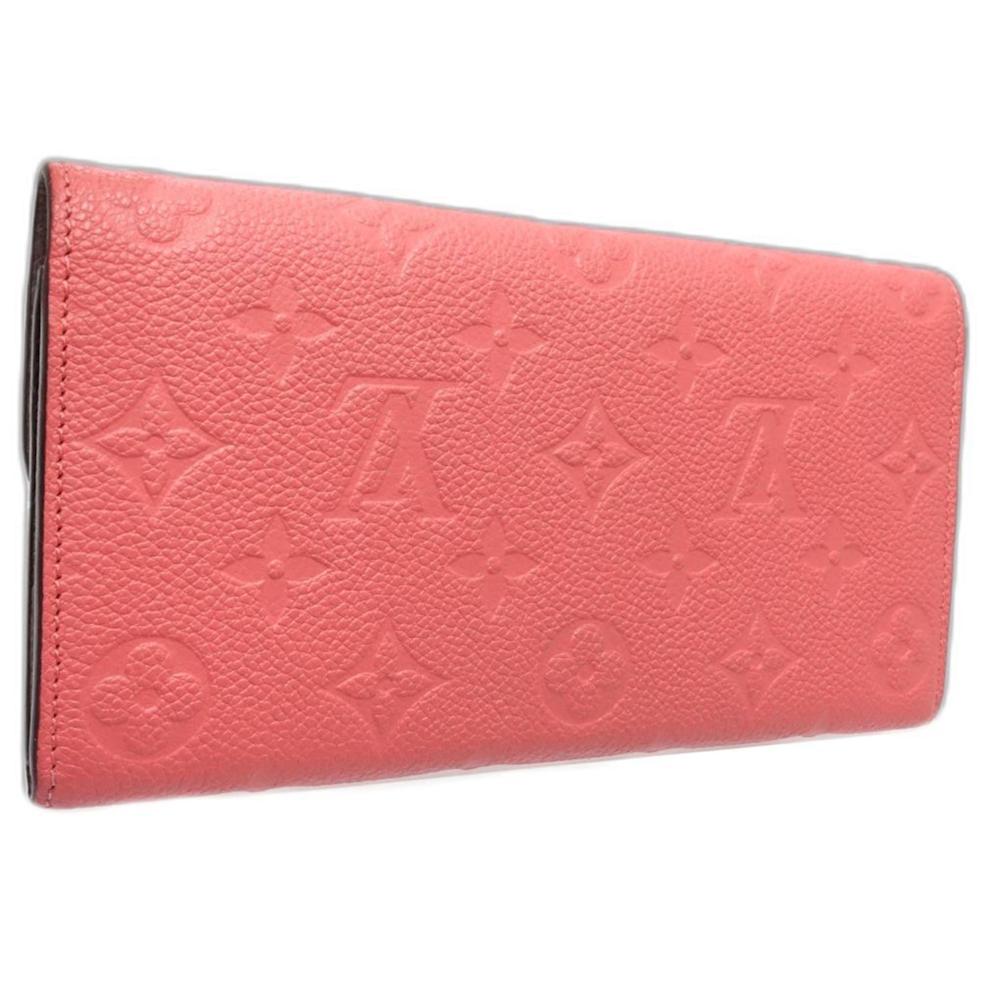 Louis Vuitton Hot Pink Monogram Empreinte Long Wallet (Bi-Fold) (Pre-Owned)