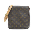 Louis Vuitton Monogram Marron Coated Canvas Shoulder Bag (Pre-Owned)