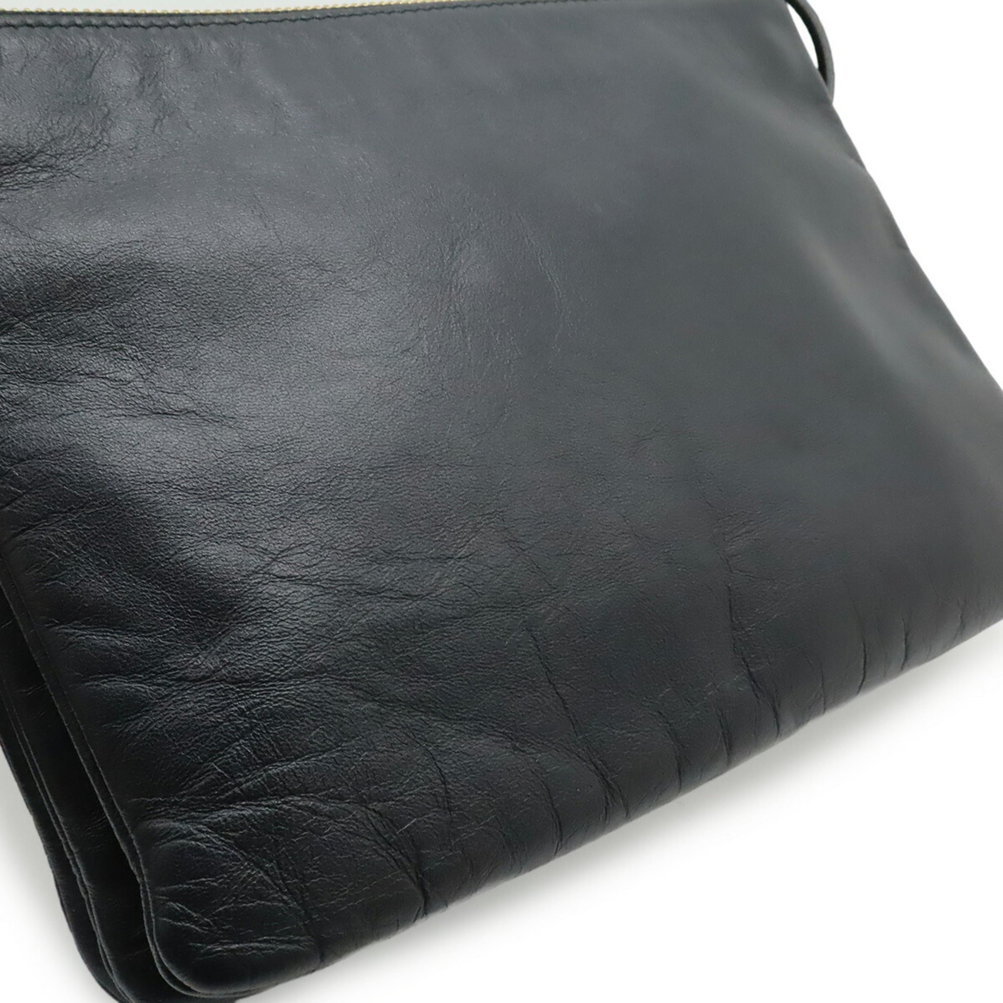 Trio Crossbody Bag Leather Large