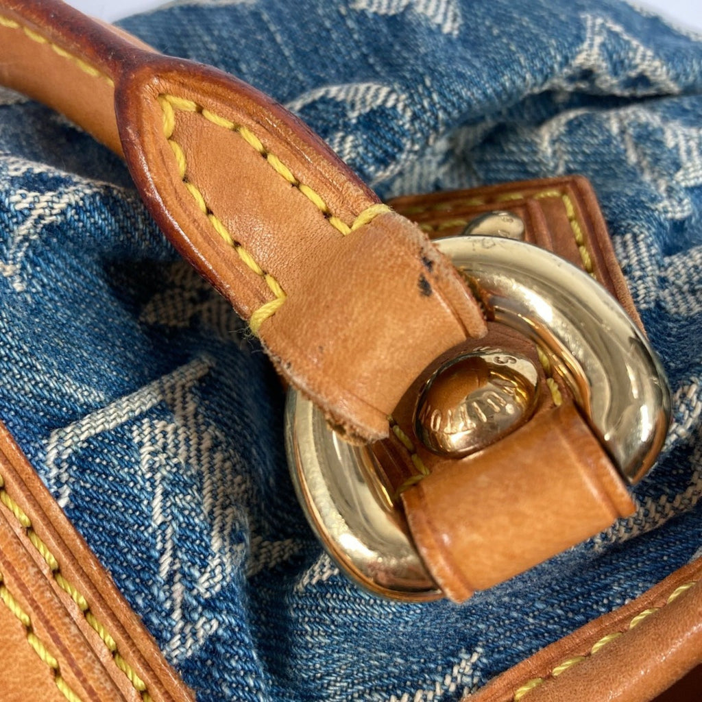 Louis Vuitton Monogram Denim Monogram Denim Handbag (Pre-Owned)
