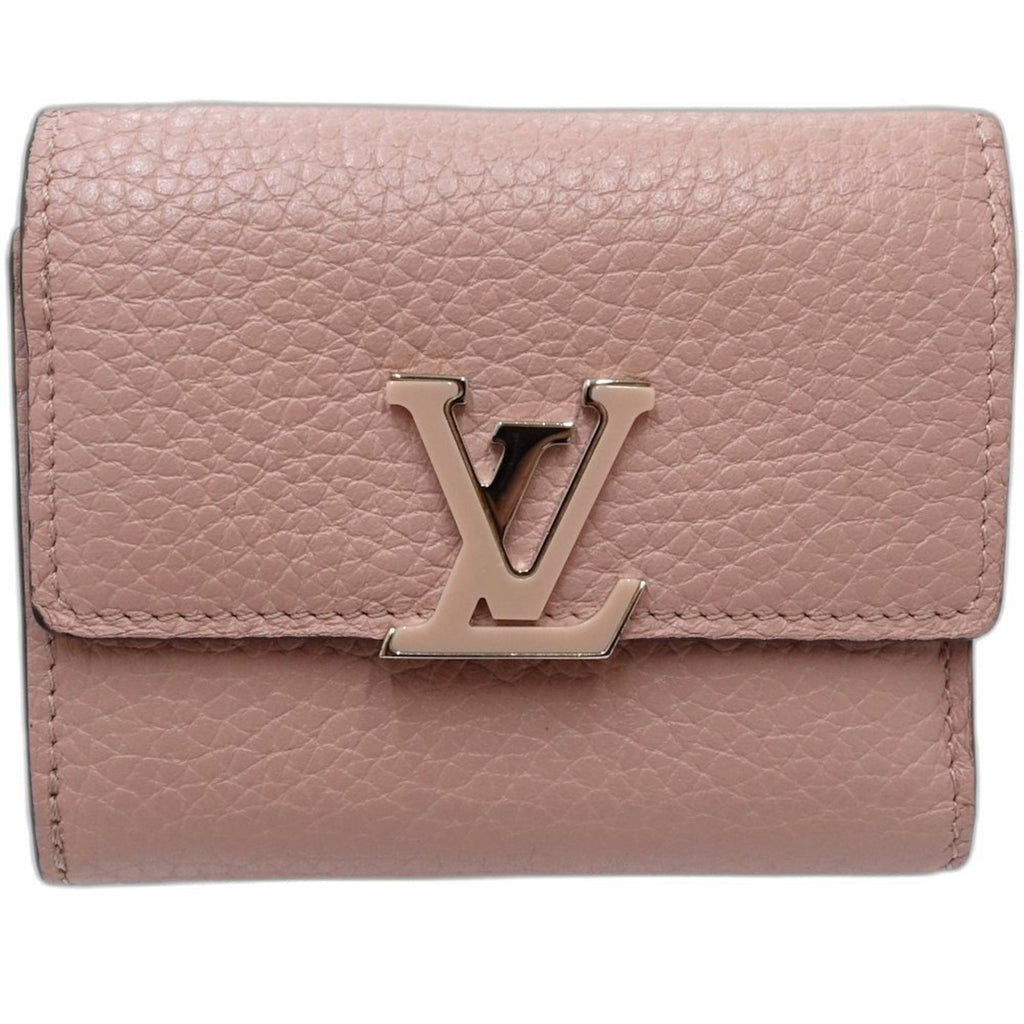 Louis Vuitton Magnolia Leather Wallet (Tri-Fold) (Pre-Owned)