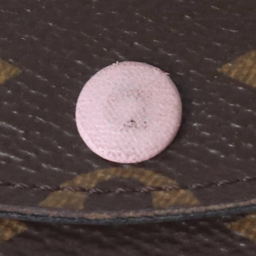 Louis Vuitton Monogram Rose Ballerine Monogram Coin Purse/Coin Case (Pre-Owned)