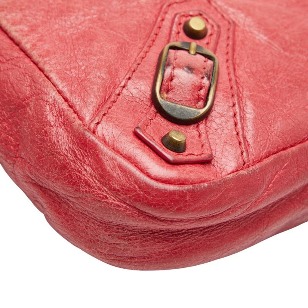 Hip Classic Studs Crossbody Bag Leather