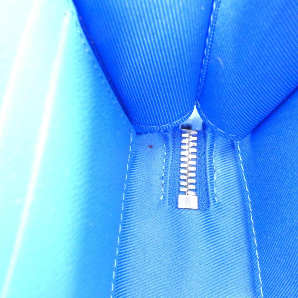 Louis Vuitton Blue Coated Canvas Shoulder Bag (Pre-Owned)