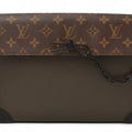 Louis Vuitton Brown Khaki Pvc Clutch Bag Pochette (Pre-Owned)