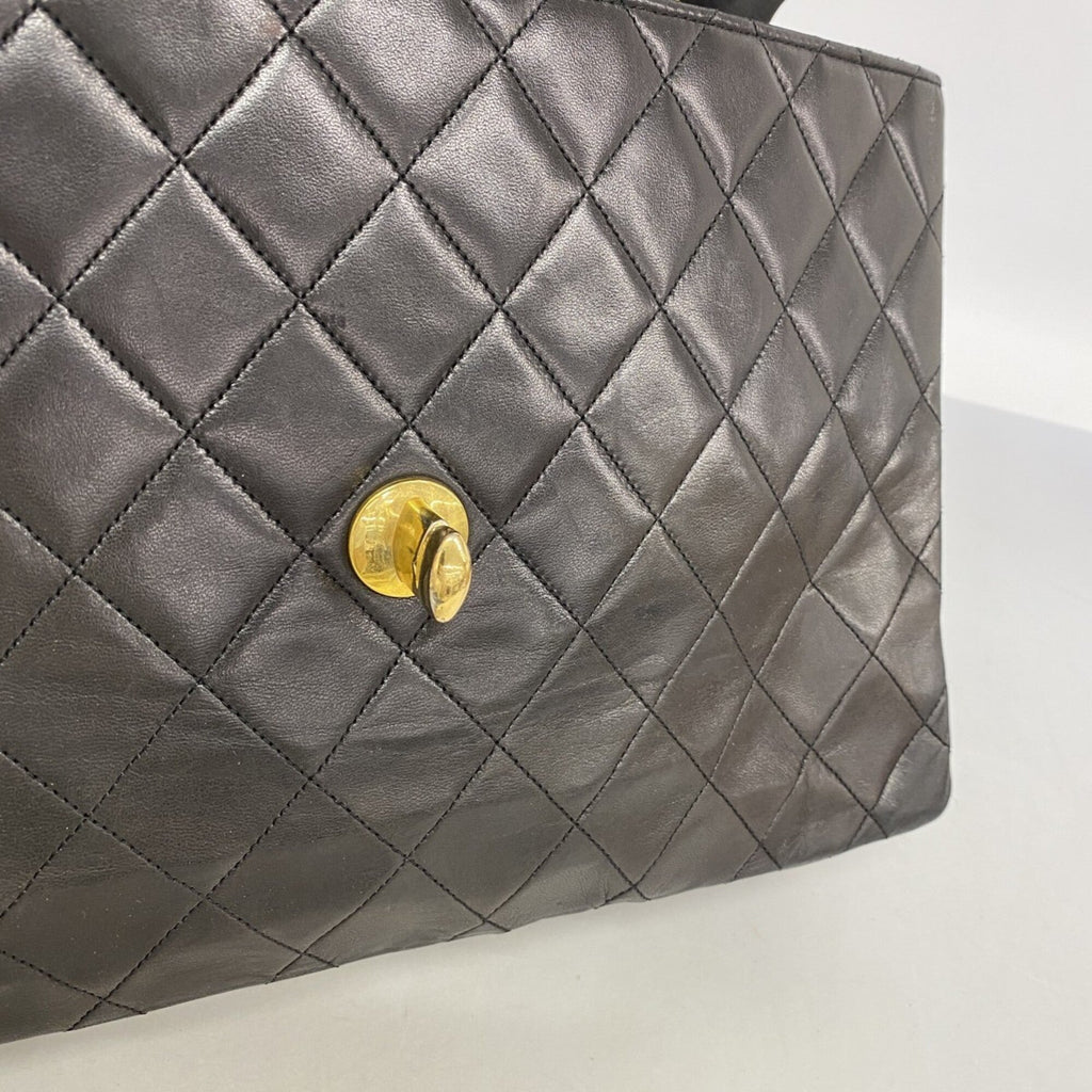 Vintage Classic Single Flap Bag Quilted Lambskin Maxi