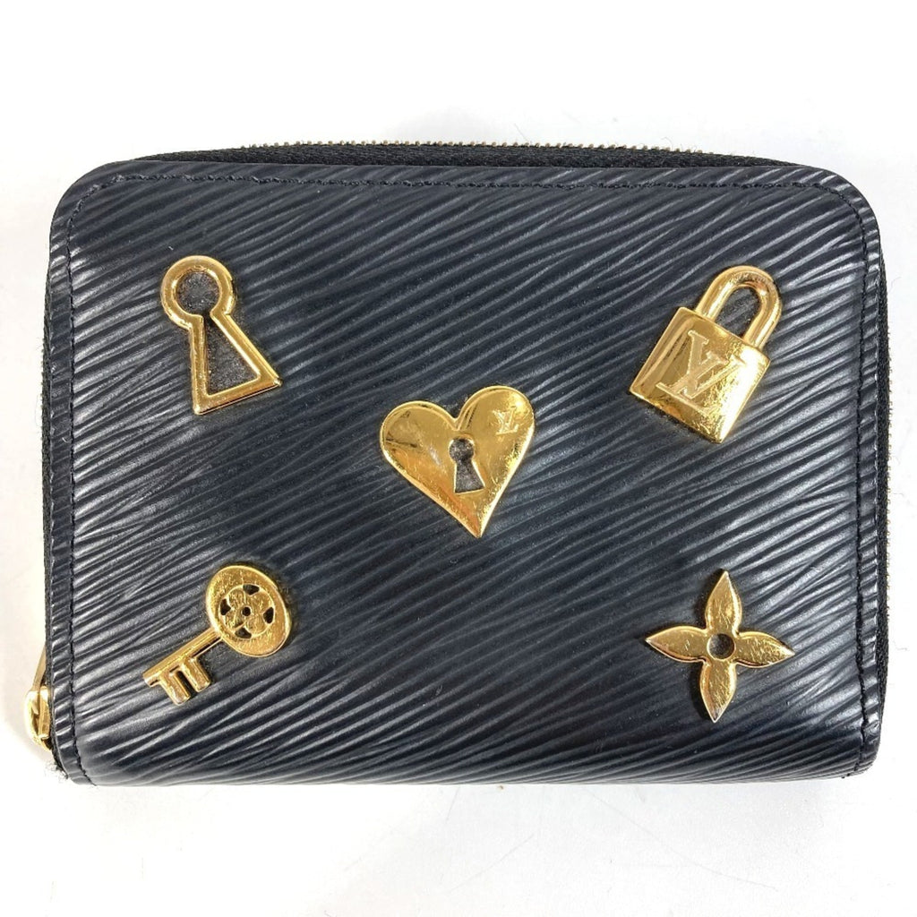 Louis Vuitton Epi Black Noir Epi Leather Coin Purse/Coin Case (Pre-Owned)