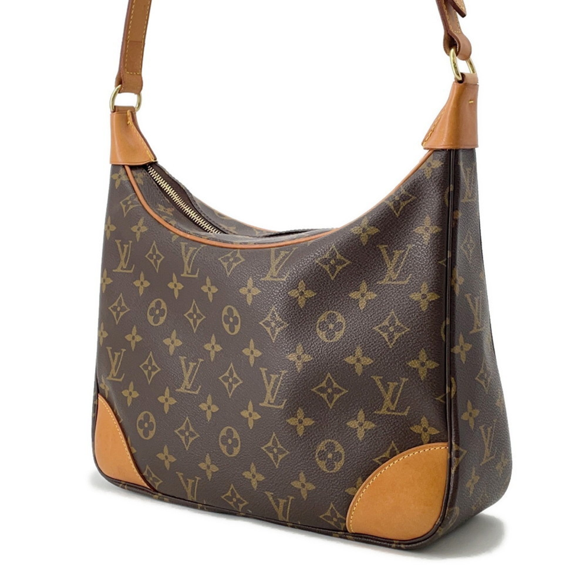 Louis Vuitton Brown Monogram Shoulder Bag (Pre-Owned)