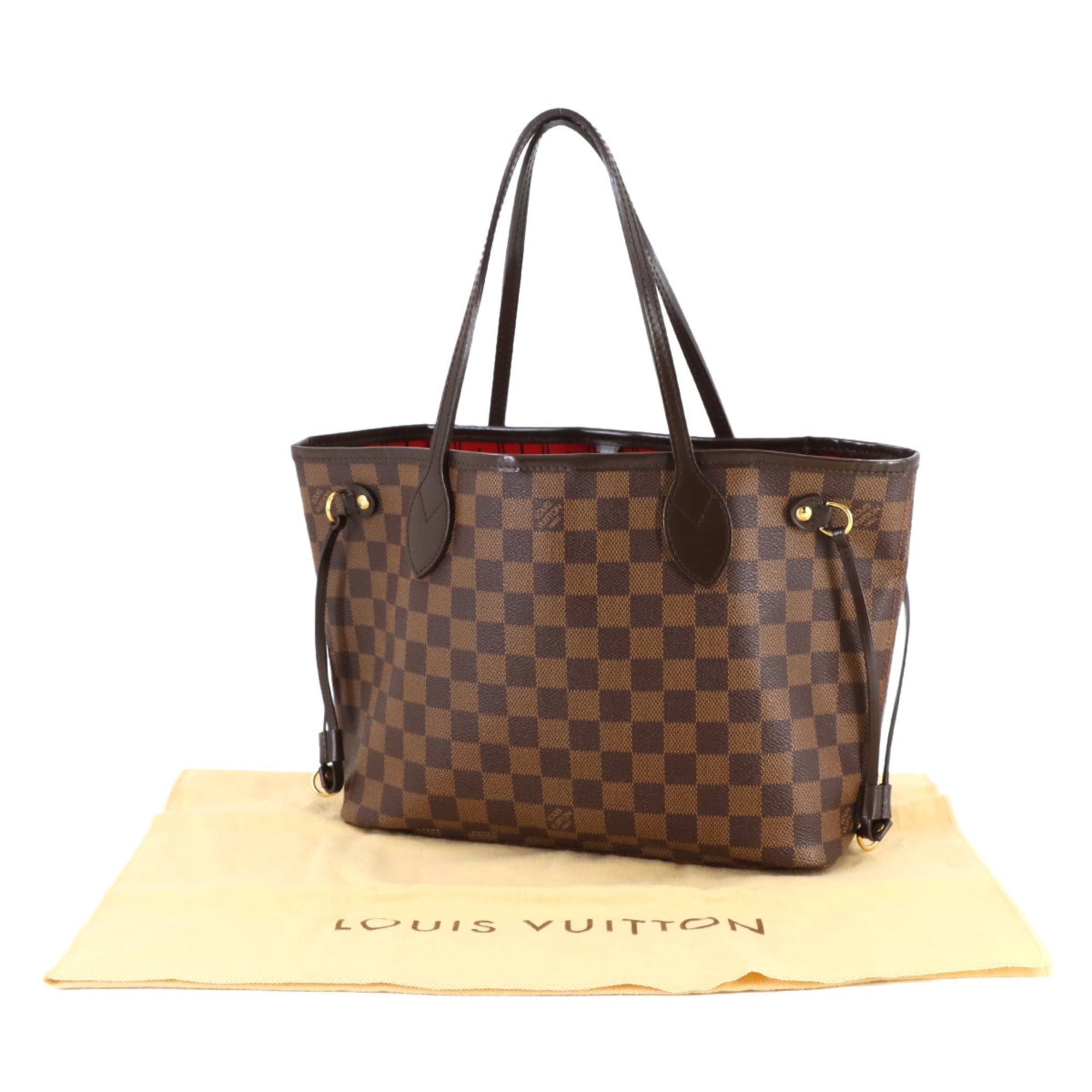 Louis Vuitton Ebene Damier Canvas Tote Bag (Pre-Owned)