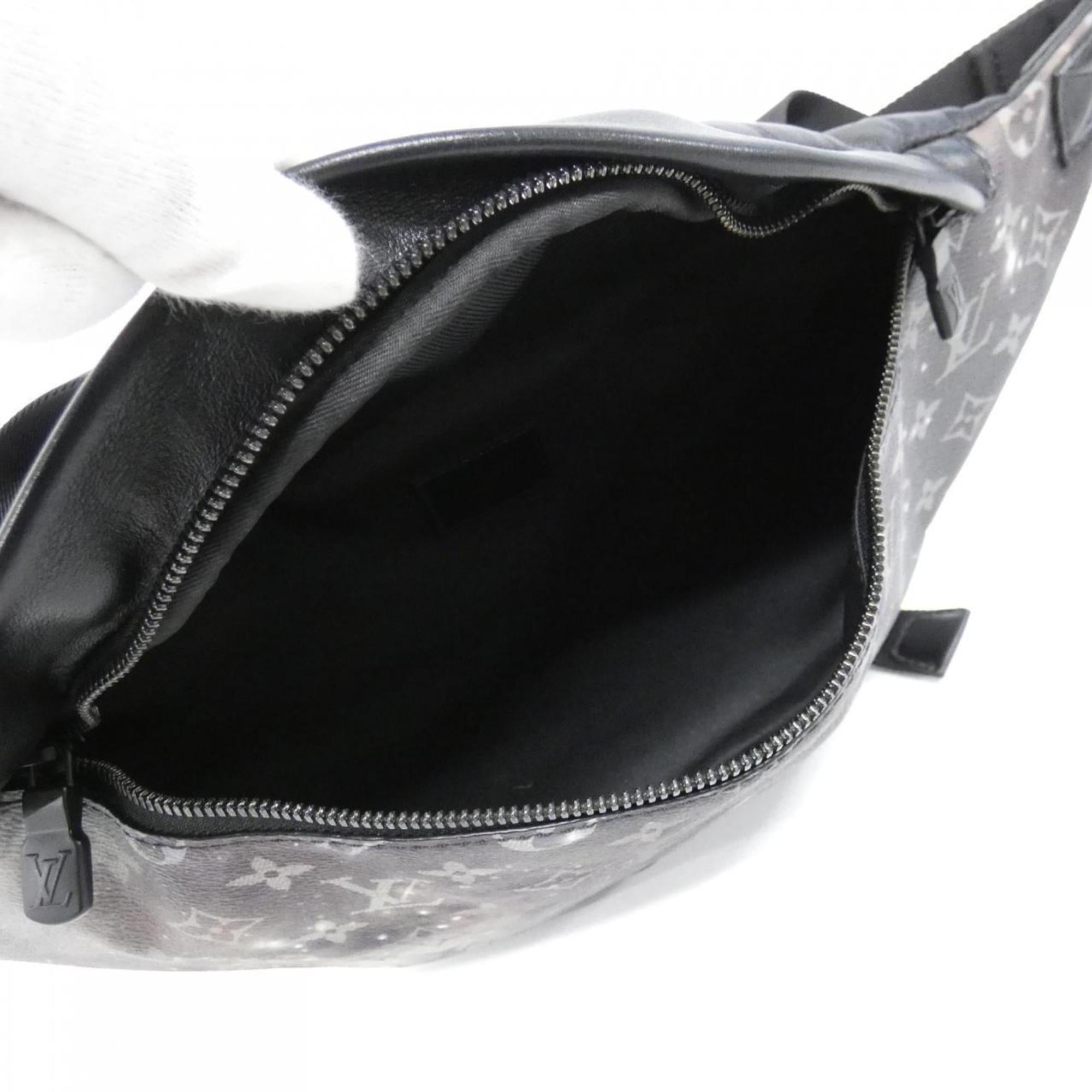 Louis Vuitton Black Coated Canvas Shoulder Bag (Pre-Owned)