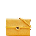 Louis Vuitton Yellow Leather Shoulder Bag (Pre-Owned)