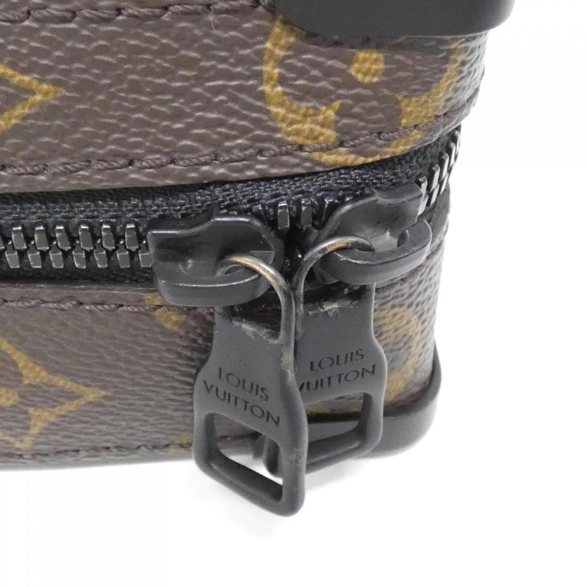 Handle Soft Trunk Bag Macassar Monogram Canvas