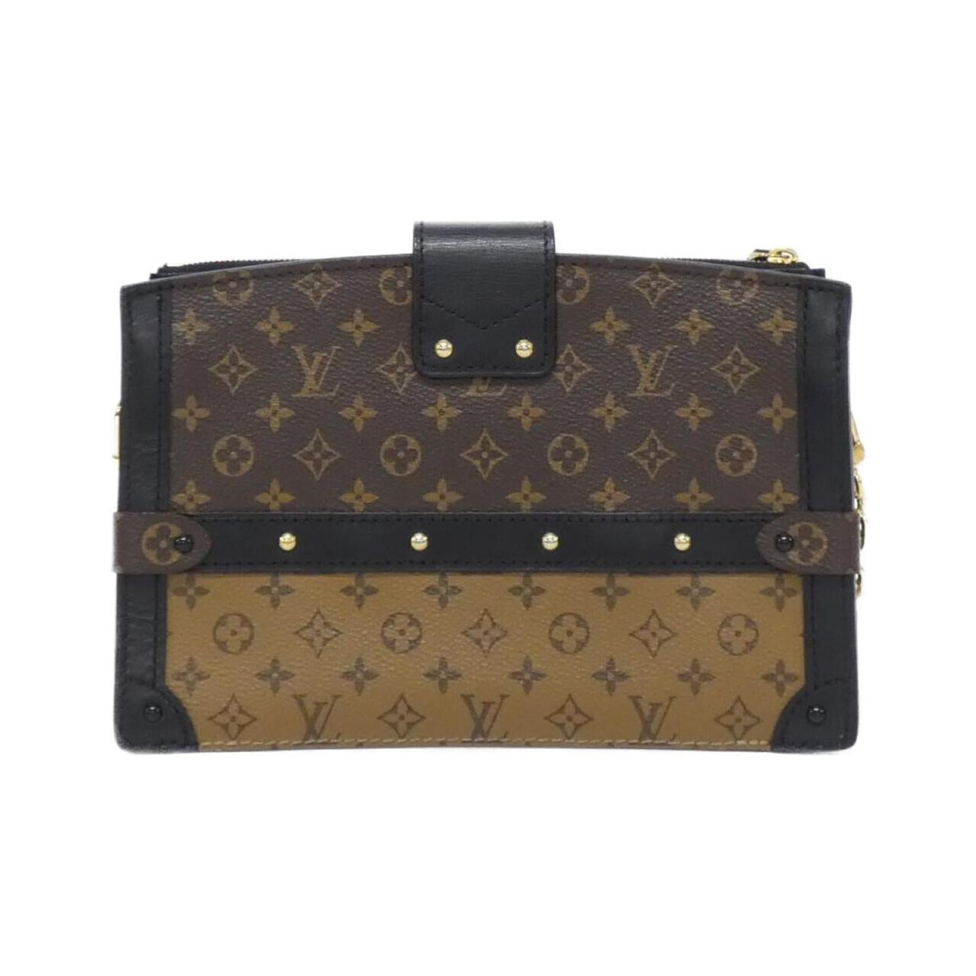 Louis Vuitton Monogram Reverse Marron Monogram Reverse Monogram Reverse Shoulder Bag (Pre-Owned)