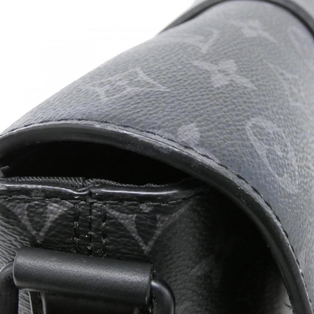 Louis Vuitton Black Coated Canvas Shoulder Bag (Pre-Owned)