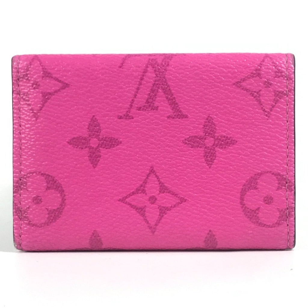 Louis Vuitton Pink Taigarama Wallet (Tri-Fold) (Pre-Owned)
