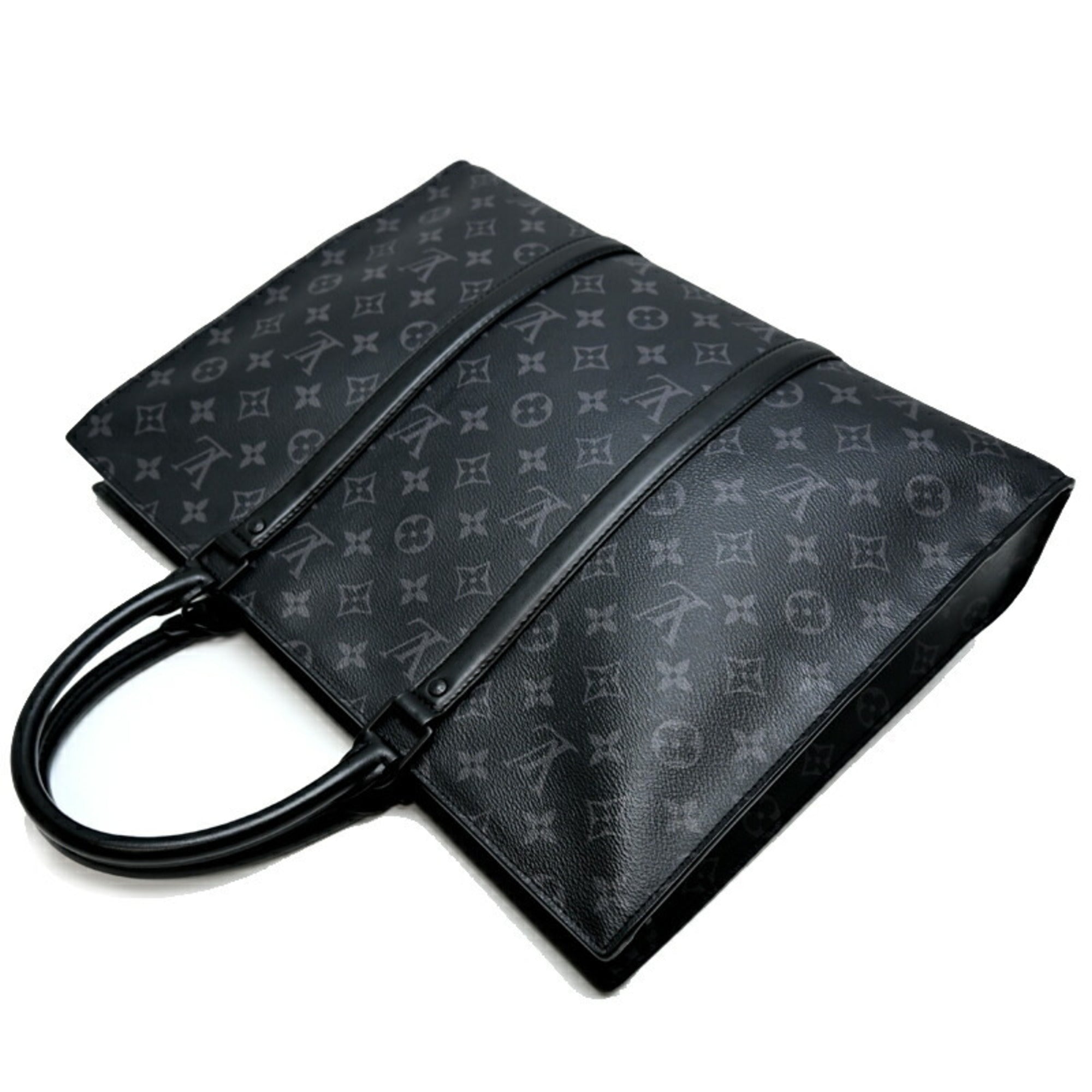 Louis Vuitton Monogram Eclipse Black Monogram Eclipse Monogram Eclipse Briefcase (Pre-Owned)