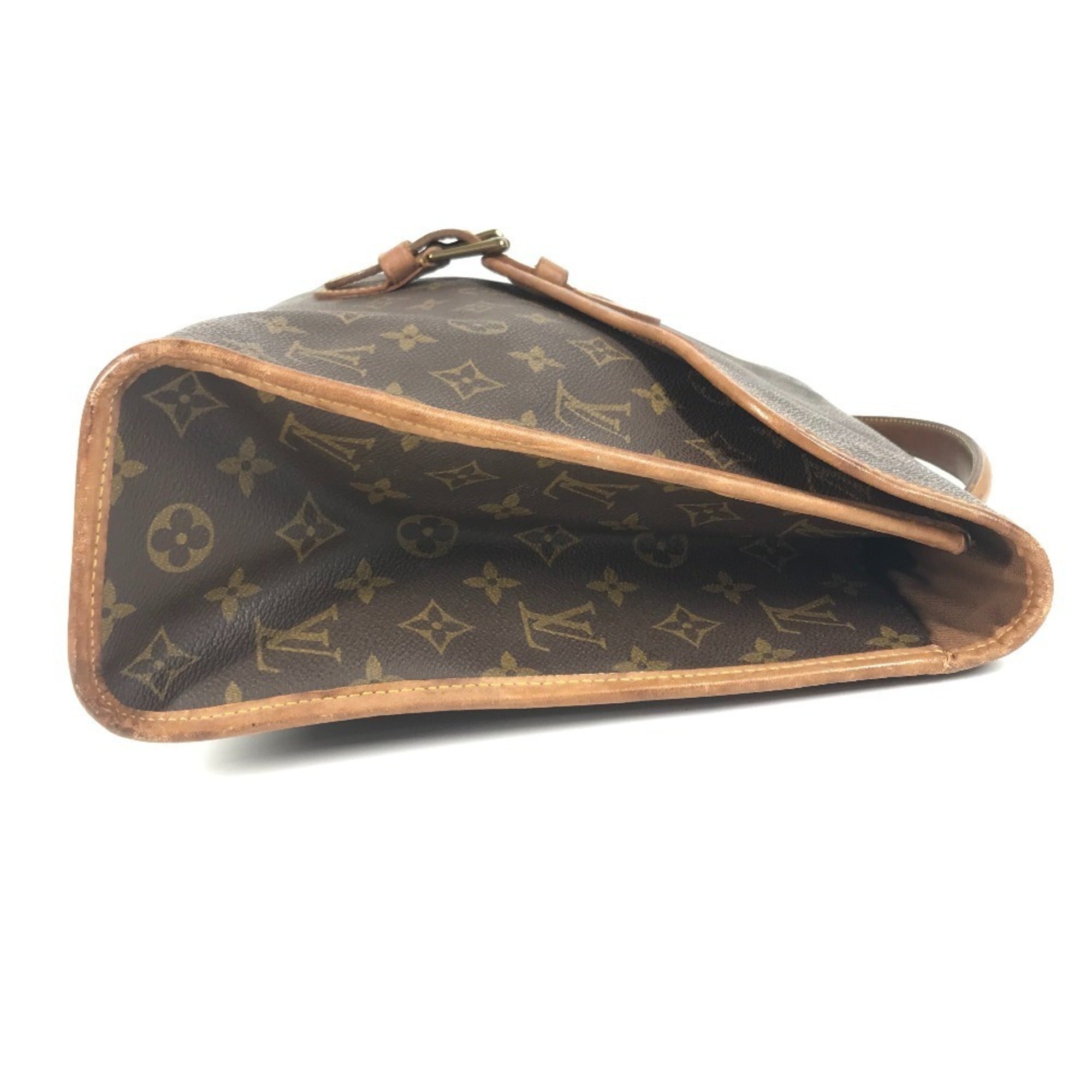 Beverly Briefcase Monogram Canvas MM